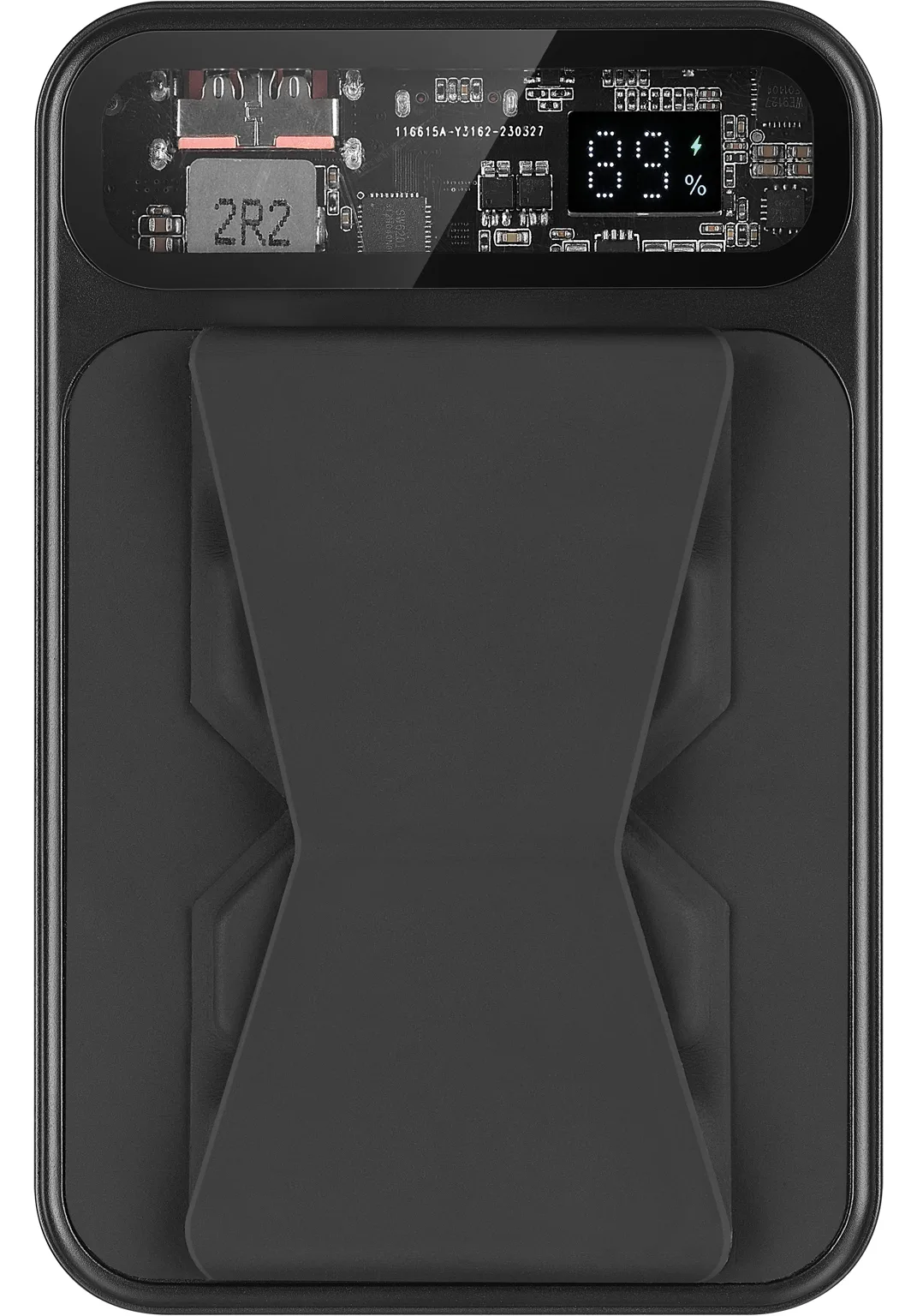 SANDBERG Kabelloses Ladegerät - 10 Watt - 2 Ausgabeanschlussstellen (USB Typ A, 24 pin USB-C), Ansicht 2