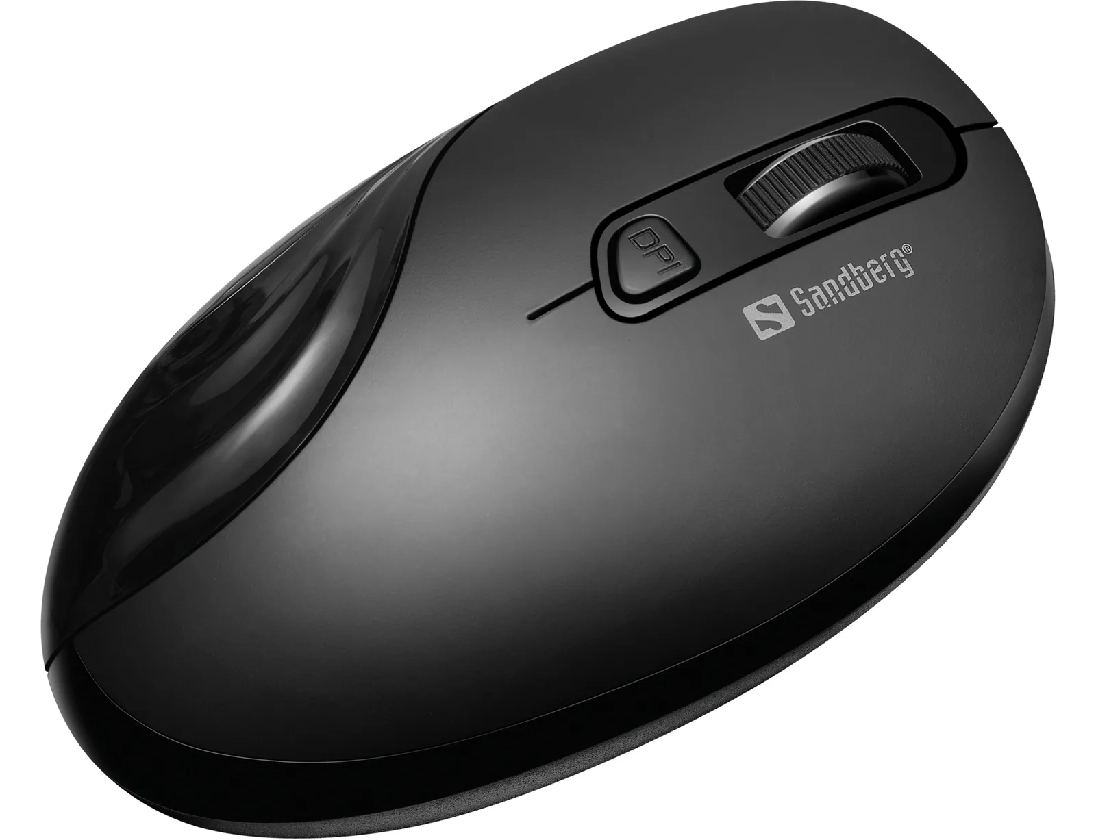 SANDBERG Maus - optisch - 4 Tasten - kabellos - 2.4 GHz - kabelloser Empfänger (USB), Ansicht 3
