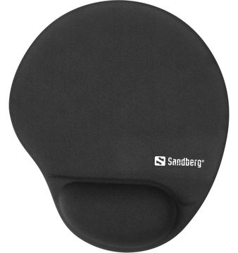 SANDBERG Mauspad mit Handgelenkpolsterkissen - 2,3 cm von LumaTech