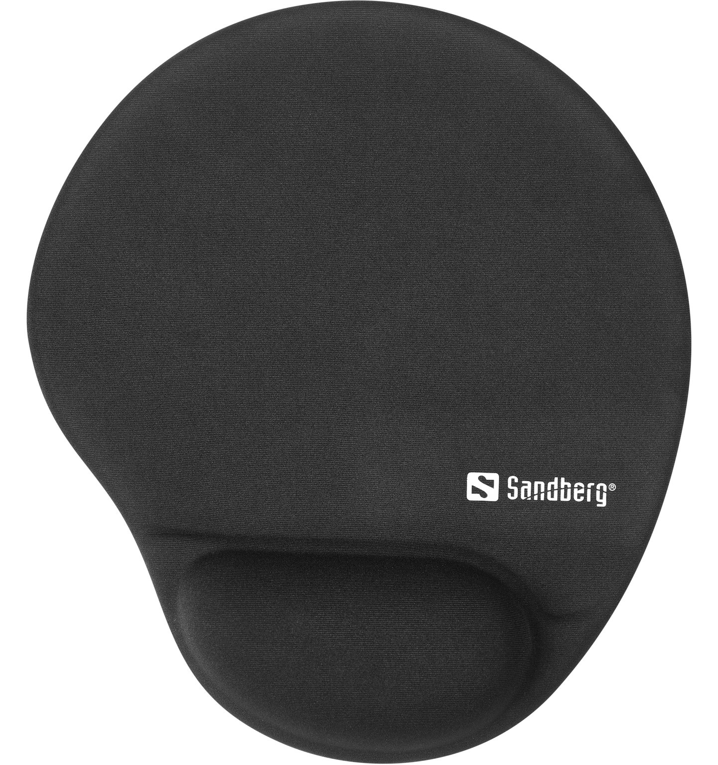 SANDBERG Mauspad mit Handgelenkpolsterkissen