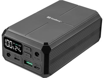 SANDBERG Powerbank - PD, laptop - 27000 mAh - 99.9 Wh - 100 Watt - 5 A - PD - 5 Ausgänge (DC5521, 3 x USB-C, USB) von LumaTech