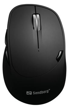 SANDBERG Pro - Maus - optisch - 6 Tasten - kabellos - 2.4 GHz, Bluetooth 4.0, Bluetooth 5.0 - kabelloser Empfänger (USB) von LumaTech