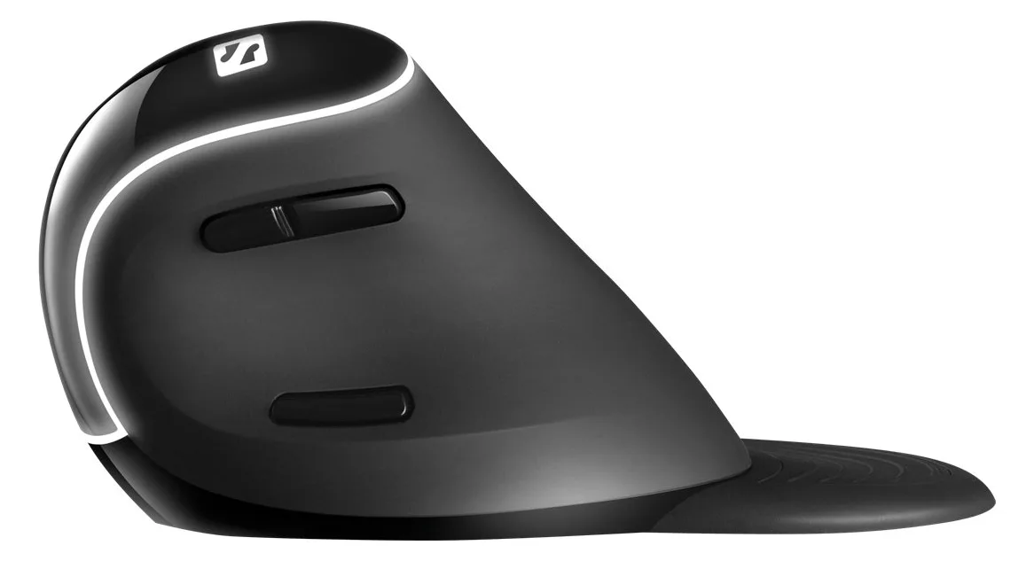 SANDBERG Pro - Vertikale Maus - ergonomisch - optisch - 6 Tasten - kabellos - 2.4 GHz - kabelloser Empfänger (USB), Ansicht 3