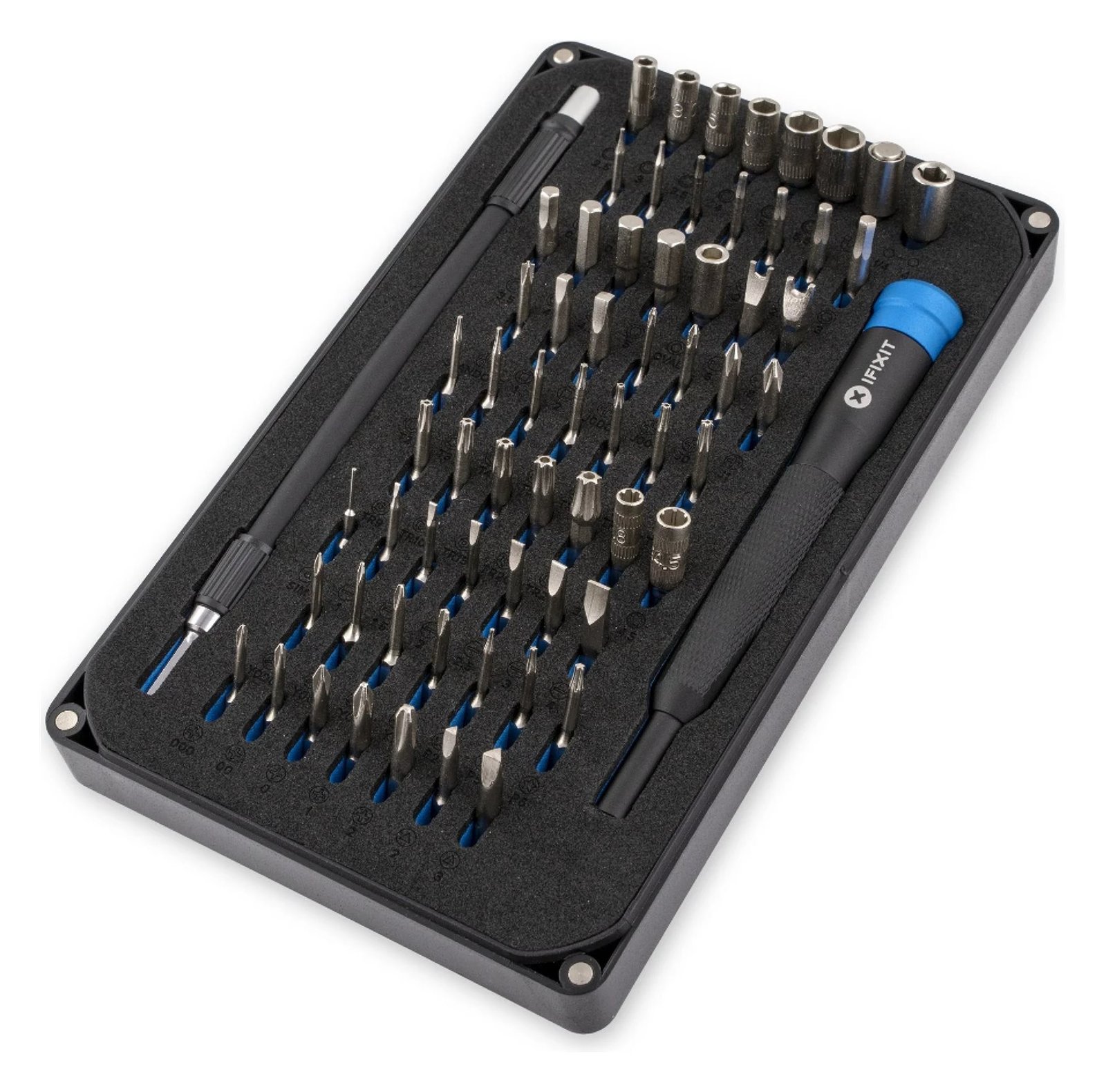 iFixit EU145299 - 64 Stück(e) - Hex (metrisch) - Mutterndreher - Pentalobe - Phillips - Sicherheitstorx - Maulschlüssel