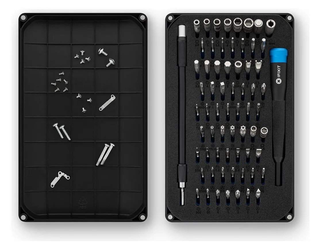 iFixit EU145299 - 64 Stück(e) - Hex (metrisch) - Mutterndreher - Pentalobe - Phillips - Sicherheitstorx - Maulschlüssel, Ansicht 4