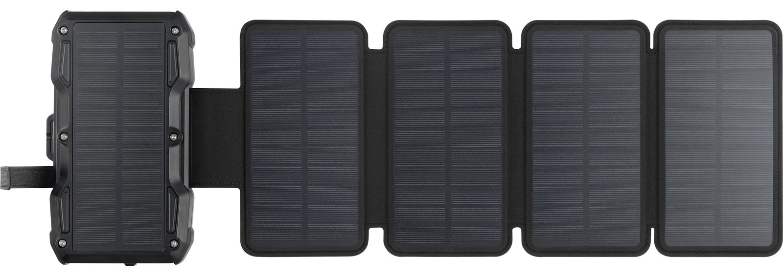 SANDBERG Solar PowerBank - Kabelloses Ladepad / Solar-Powerbank - 5-panel - 27000 mAh - 99.9 Wh - 22.5 Watt - 1.67 A