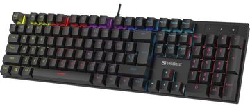SANDBERG Tastatur - Hintergrundbeleuchtung - TL: Deutsch, QWERTZ von LumaTech