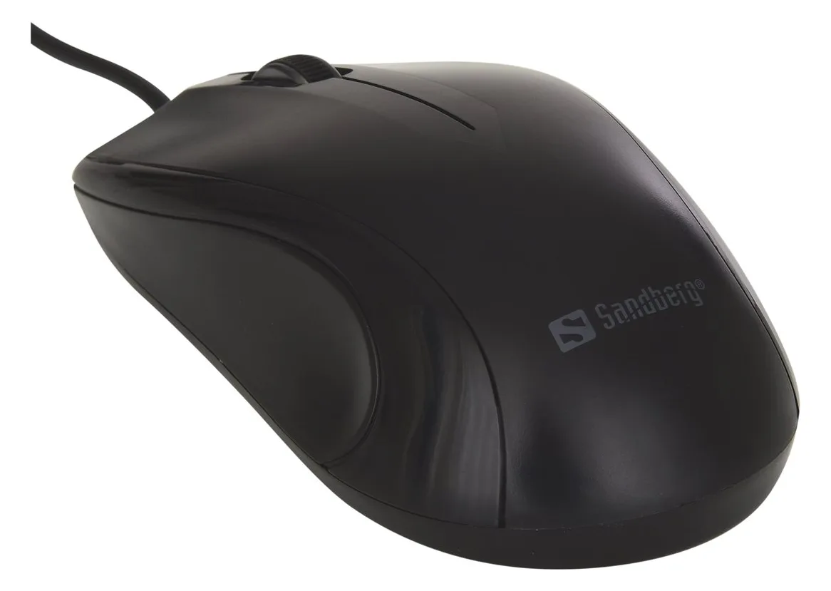 SANDBERG USB Maus - optisch - 3 Tasten, Ansicht 3