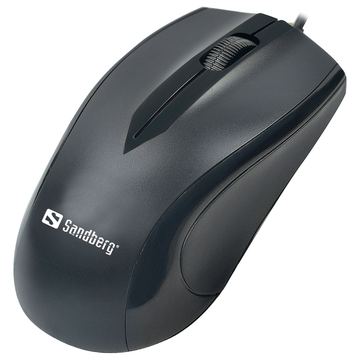 SANDBERG USB-C Mouse - Beidhändig - Optisch - USB Typ-C - 1200 DPI - Schwarz - Maus - 1.200 dpi von LumaTech