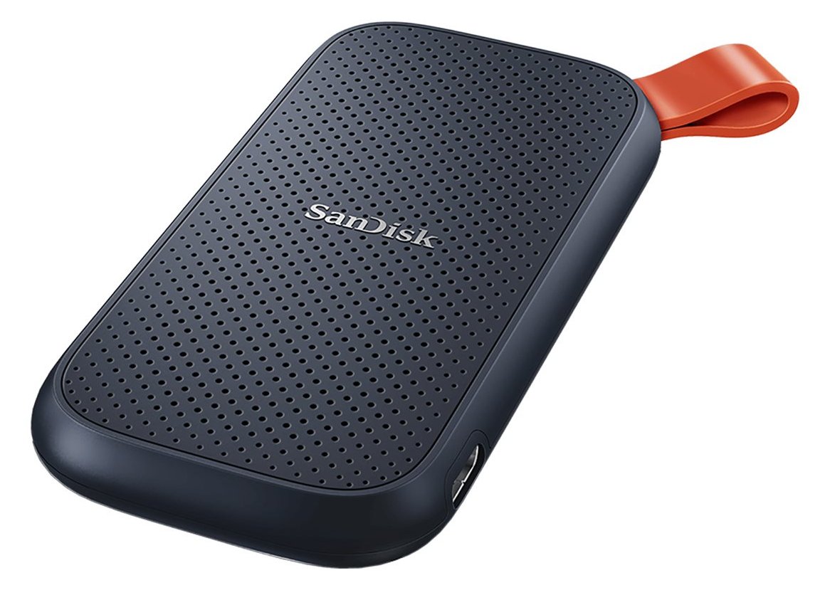 SanDisk Portable - SSD - 1 TB - extern (tragbar) - USB 3.2 Gen 2 (USB-C Steckverbinder)