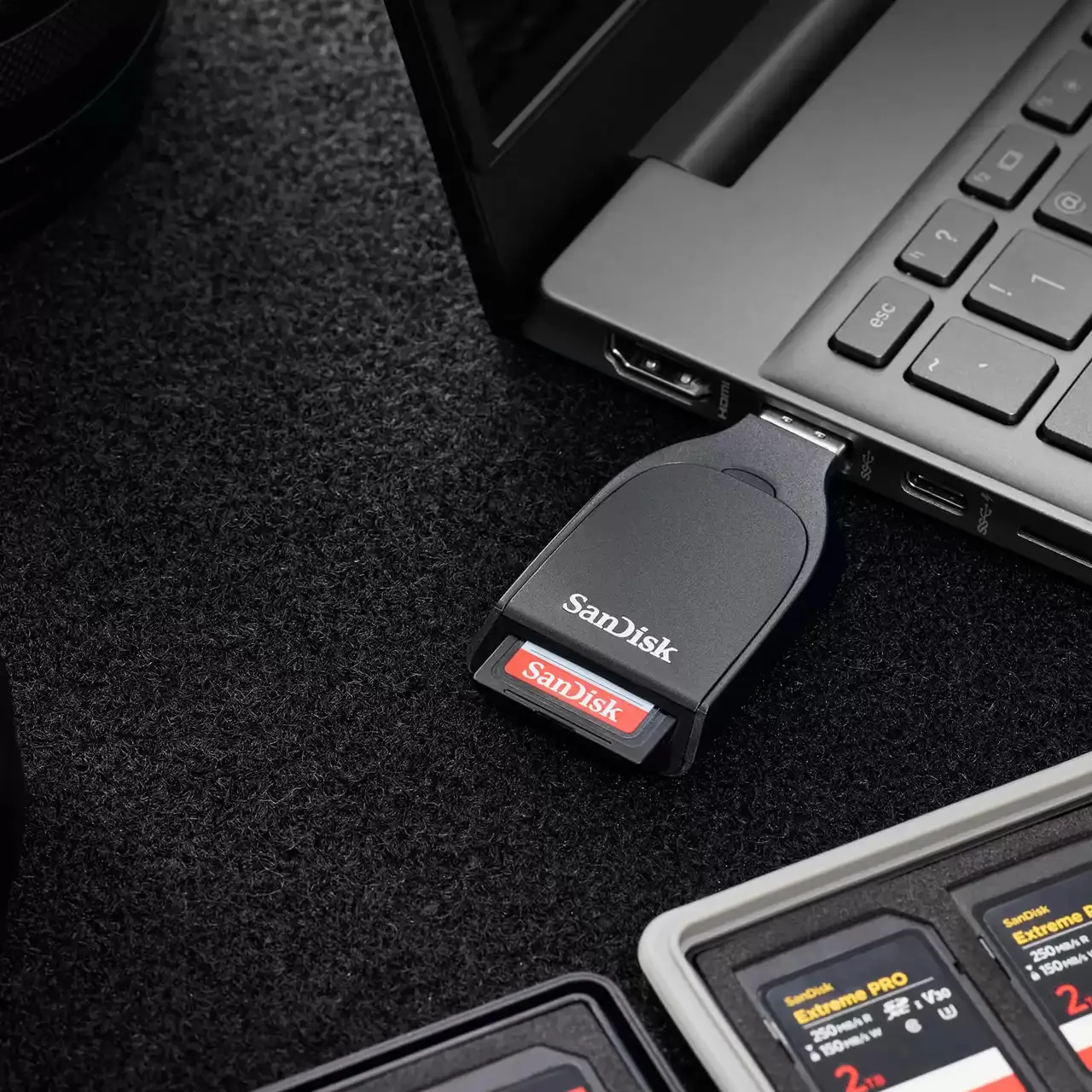 SanDisk QuickFlow - Kartenleser (SDXC UHS-I, SDHC UHS-I, SDXC, SDHC, SD), Ansicht 2