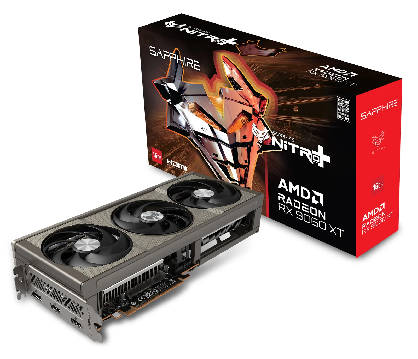 Sapphire NITRO+ Radeon RX 9060 XT - Grafikkarten, Ansicht 3