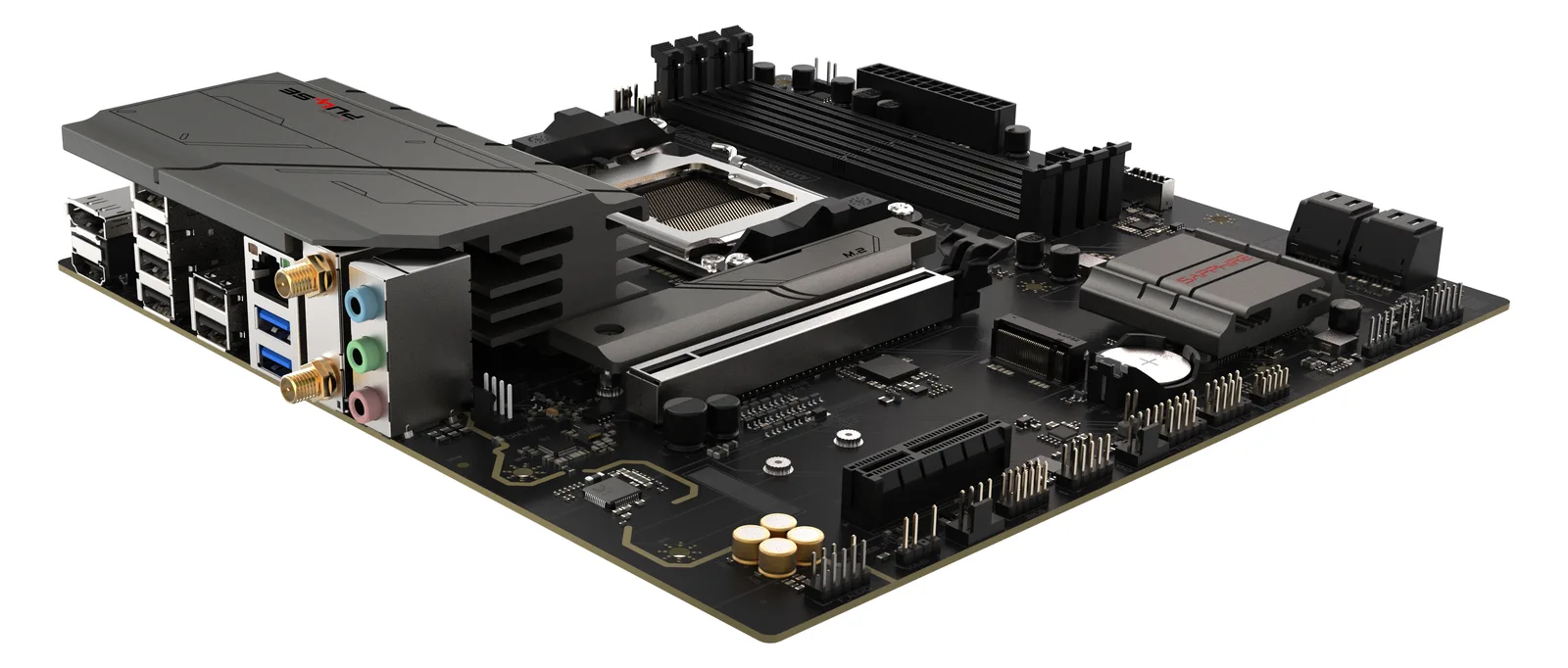 Sapphire Pulse B850M WiFi Mainboard Sockel AM5 - Mainboard - AMD Sockel AM5 (Ryzen Zen4) - mATX, Ansicht 4