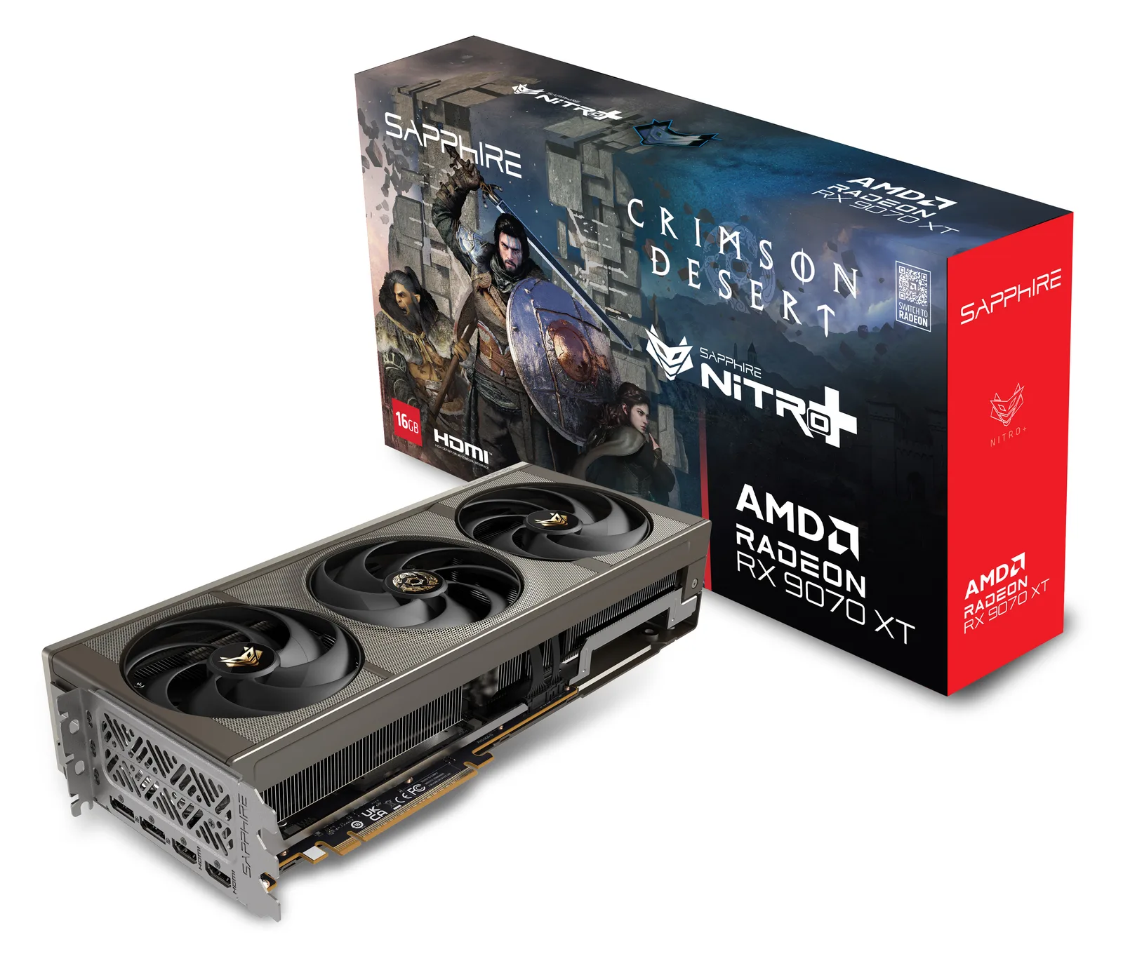 Sapphire RADEON 11348-10-20G - Grafikkarte - 16.384 MB GDDR6, Ansicht 3