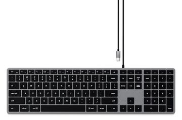 Satechi Slim W3 - Tastatur - hinterleuchtet - USB-C - TL: Deutsch, QWERTZ von LumaTech