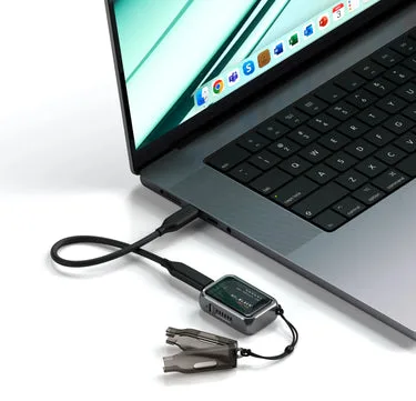 Satechi USB-C Mini NVMe SSD Gehäuse space grau, Ansicht 2