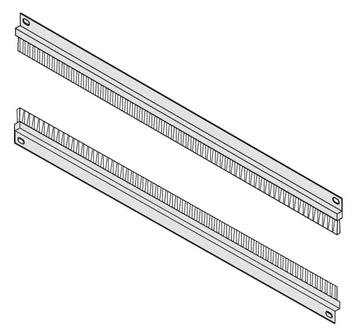 SCHROFF 19CABLE DUCT.1U W.BRUSH(2PC) von LumaTech