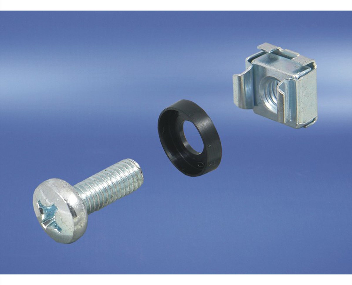 SCHROFF CAGE NUT/SCREW/WASH.M6 4PC von LumaTech