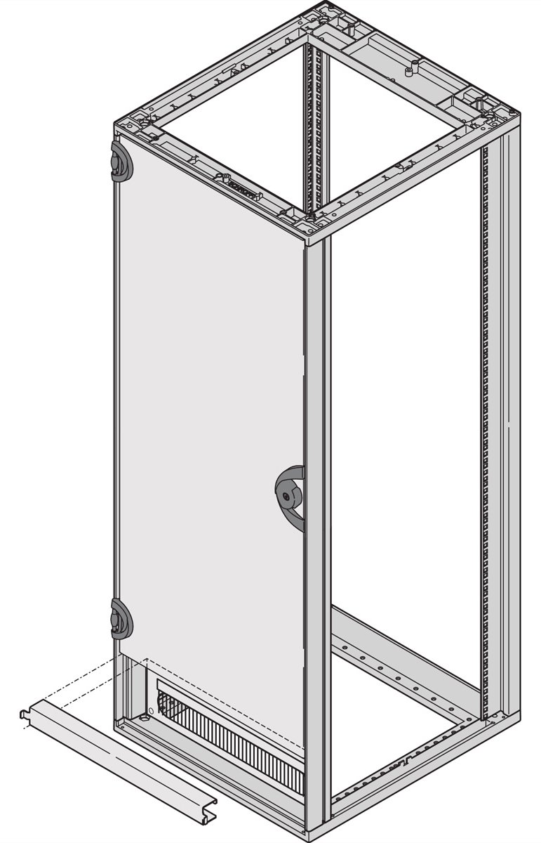 SCHROFF DOOR HINGE BRACKET 60MM 7021 von LumaTech