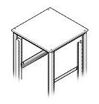 SCHROFF Gleitschienenmontagesatz - 41.7 cm - 48.3 cm (19) von LumaTech