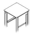 SCHROFF Gleitschienenmontagesatz - 41.7 cm - 48.3 cm (19) von LumaTech