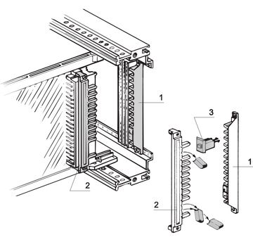 SCHROFF KAMMLEISTE 60800122 von LumaTech