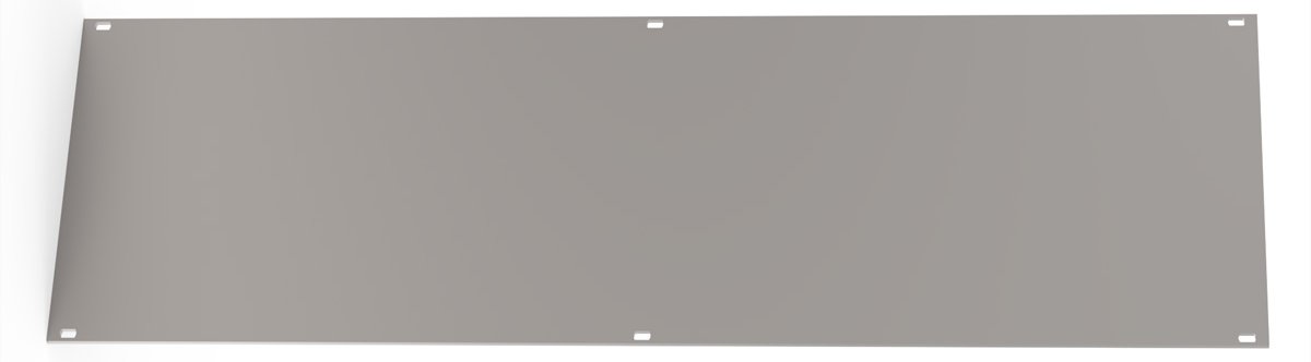 SCHROFF PART.FRONT PANEL 3U 84HP ANODIZED von LumaTech