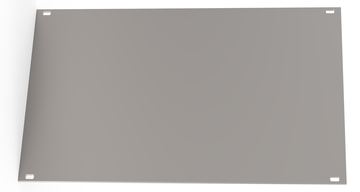SCHROFF Rackpaneel - Vorderseite - 3U von LumaTech