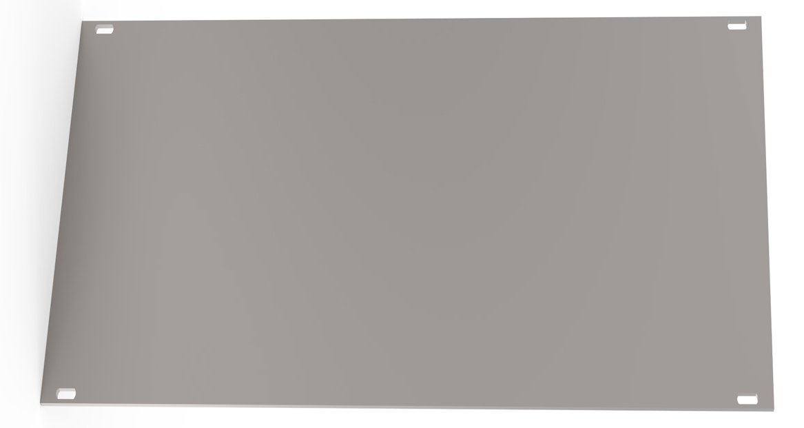 SCHROFF Rackpaneel - Vorderseite - 3U