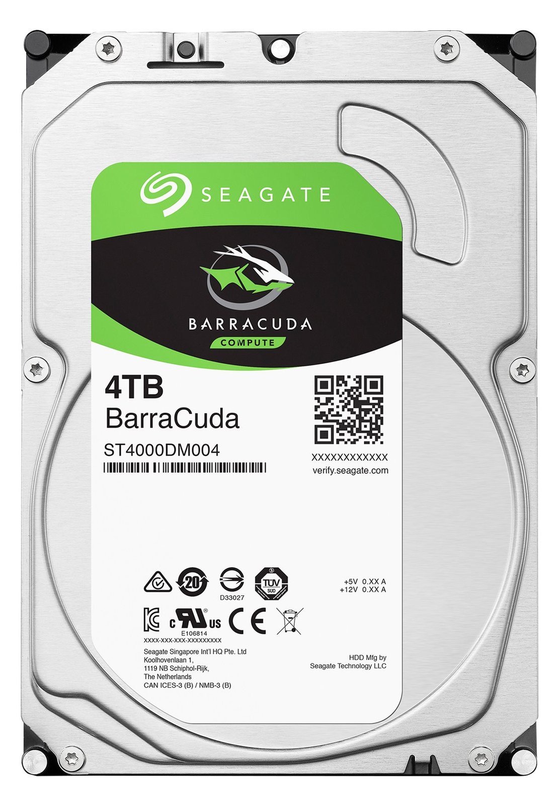 Seagate Barracuda ST4000DM004 - Festplatte - 4 TB - intern - 3.5 (8.9 cm)