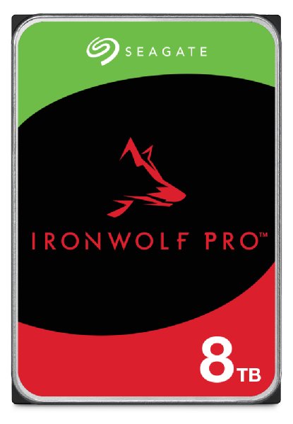 Seagate IronWolf Pro ST8000NT001 - Festplatte - 8 TB - intern - 3.5 (8.9 cm)