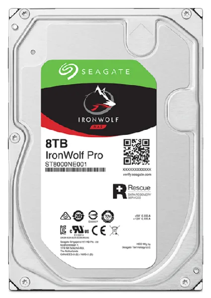 Seagate IronWolf Pro ST8000NT001 - Festplatte - 8 TB - intern - 3.5 (8.9 cm), Ansicht 4