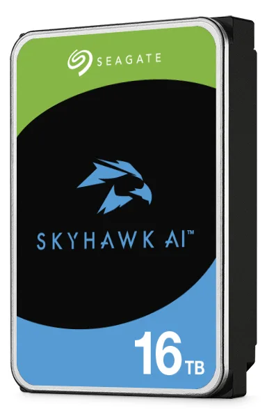 Seagate SkyHawk AI ST16000VE005 - Festplatte - 16 TB - intern - 3.5 (8.9 cm), Ansicht 3