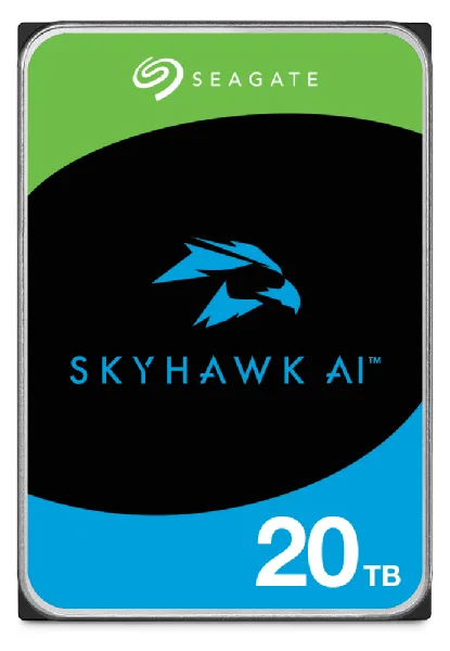 Seagate SkyHawk AI ST20000VE003 - Festplatte - 20 TB - intern - 3.5 (8.9 cm), Ansicht 2