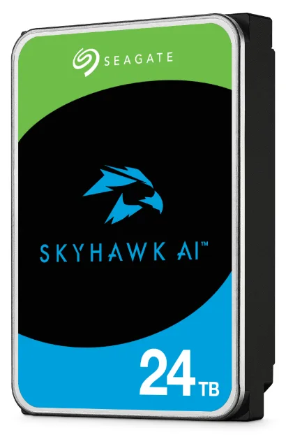 Seagate SkyHawk AI ST24000VE002 - Festplatte - 24 TB - intern - 3.5 (8.9 cm), Ansicht 2