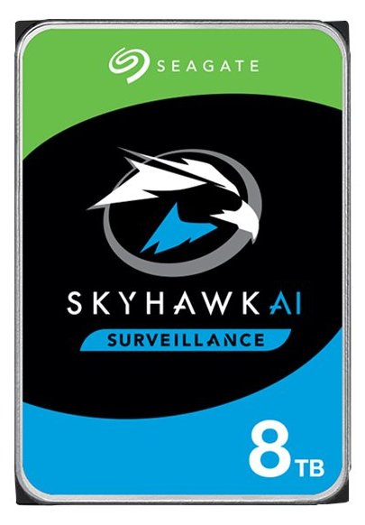 Seagate SkyHawk AI ST8000VE001 - Festplatte - 8 TB - intern - 3.5 (8.9 cm)