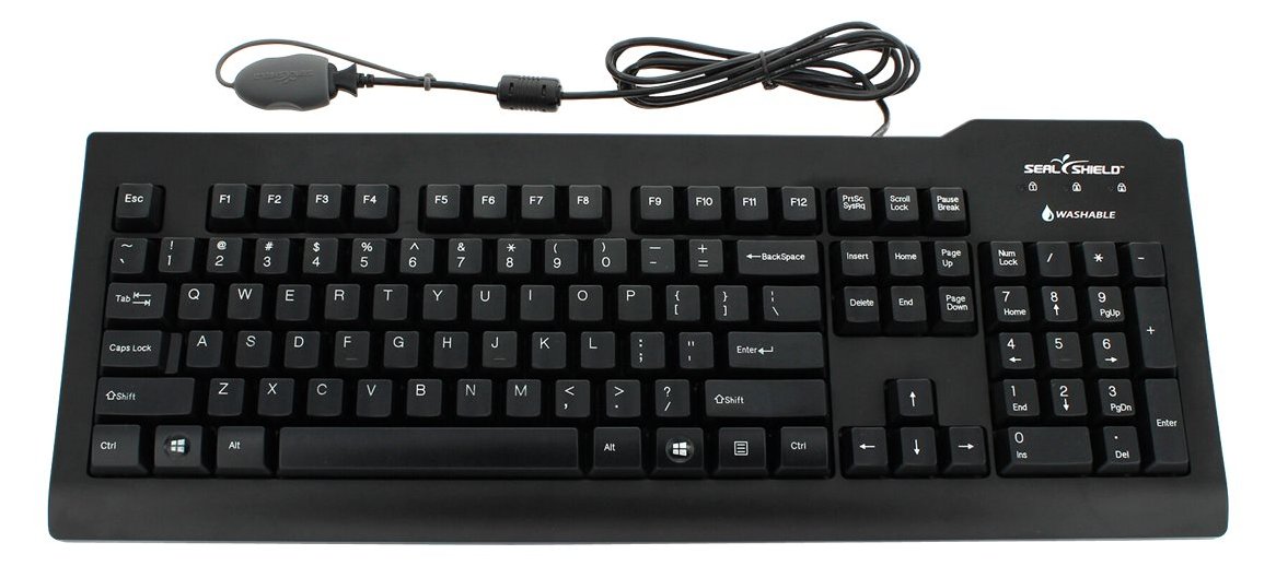 Seal Shield Seal Clean - Tastatur - USB - TL: Deutsch, QWERTZ