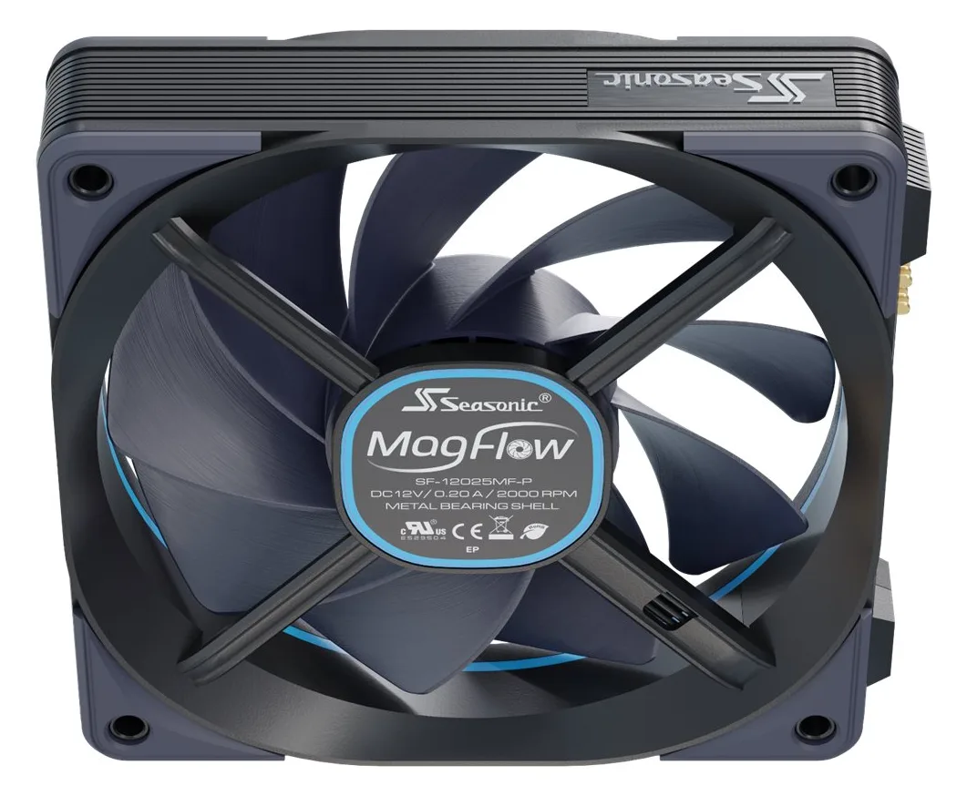 Seasonic MagFlow 1225 PWM - Gehäuselüfter - 120, Ansicht 2