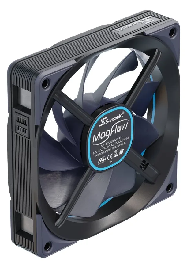 Seasonic MagFlow 1225 PWM - Gehäuselüfter - 120, Ansicht 5