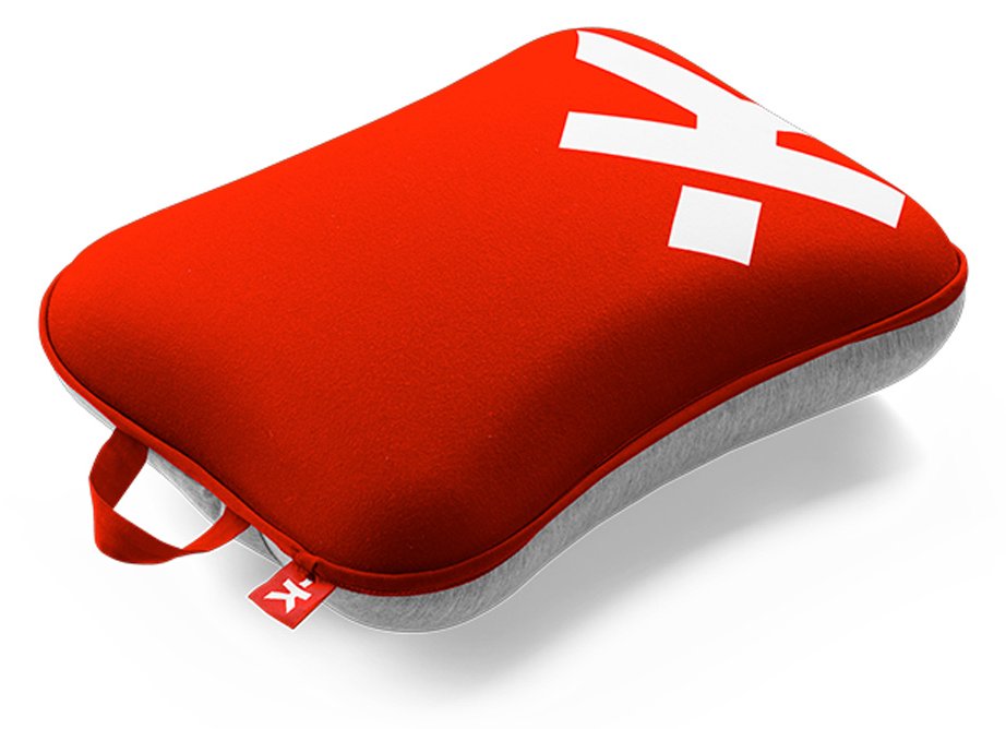 SKROSS Mini Pillow Red White