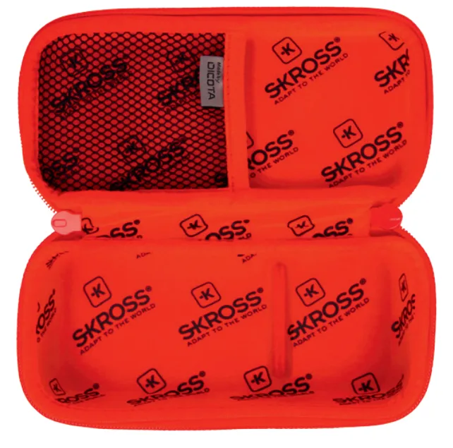 SKROSS Power Case - Schwarz - Rot, Ansicht 3
