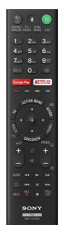 Sony RMF-TX200E - Fernbedienung - HF - für KD-49XE9005