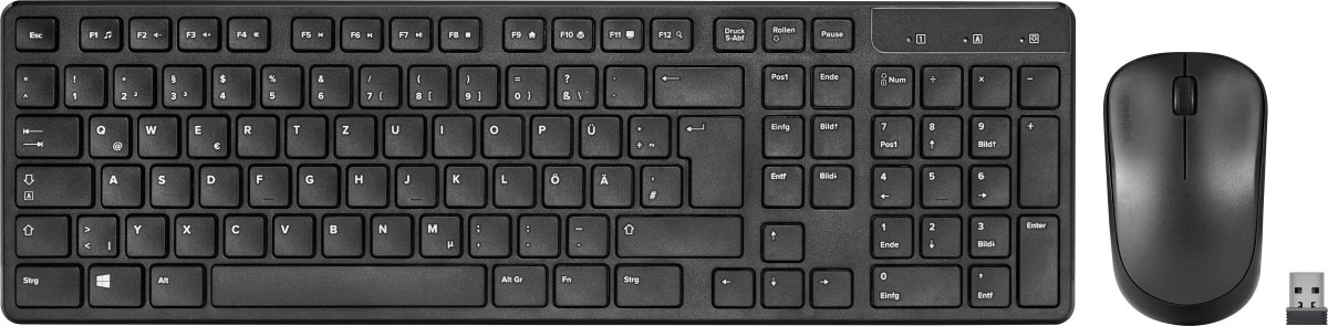 SPEEDLINK Deskset SIGNIUM Wireless Office schwarz retail - TL: Deutsch, QWERTZ