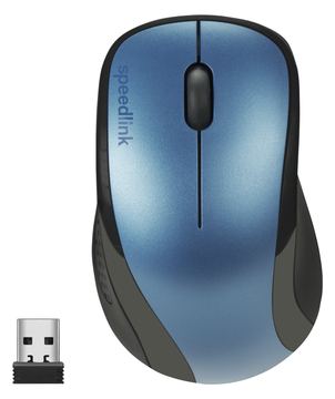 SPEEDLINK KAPPA - rechts - Optisch - RF Wireless - 1600 DPI - Schwarz - Blau von LumaTech