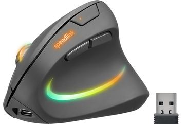 SPEEDLINK Maus PIAVO PRO Illuminated Rechargeable Vertical retail - Maus - 3.200 dpi von LumaTech