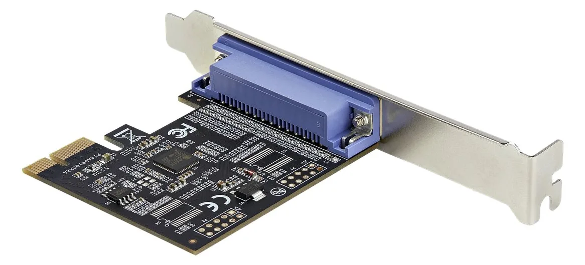 StarTech.com 1 Port PCIe-Erweiterungskarte - PCI-Express zu Parallele Schnittstellenkarte, Ansicht 2