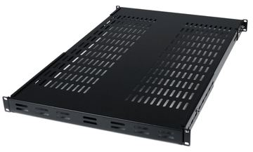 StarTech.com 19 Schwerlast Fachboden tiefenverstellbar für Serverschrank mit Lüftungsschlitzen von LumaTech