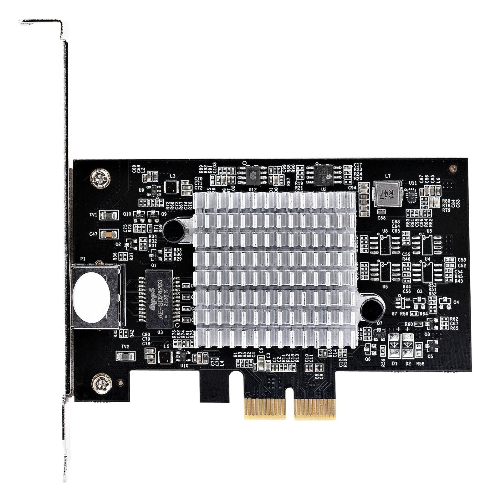 StarTech.com 1-Port 10Gbps PCIe Network Adapter Card, Network Card for PC/Server, Low Profile PCIe Ethernet Card w/Jumbo