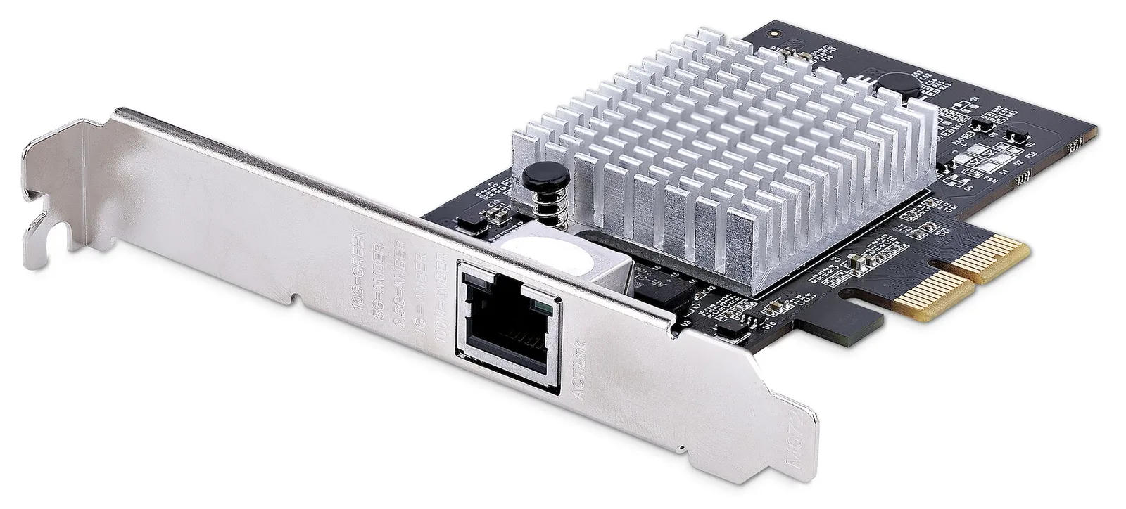 StarTech.com 1-Port 10Gbps PCIe Network Adapter Card, Network Card for PC/Server, Low Profile PCIe Ethernet Card w/Jumbo, Ansicht 2