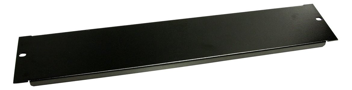 StarTech.com 2 HE Rack Blindblende für 19 Serverschränke und Racks - Blindabdeckung - Schwarz - 2U - 48.3 cm (19) von LumaTech